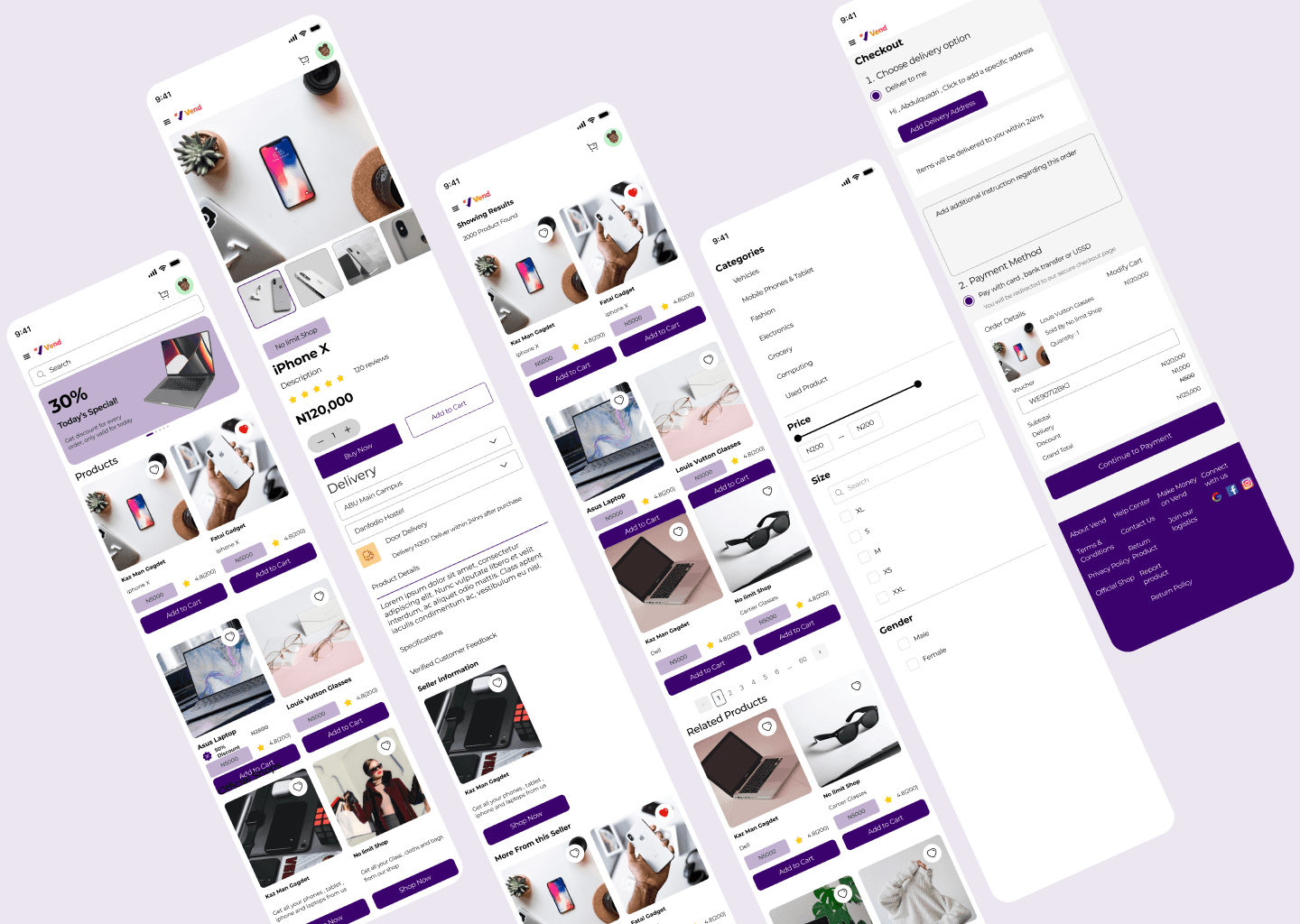 For Startups & Founders interface preview