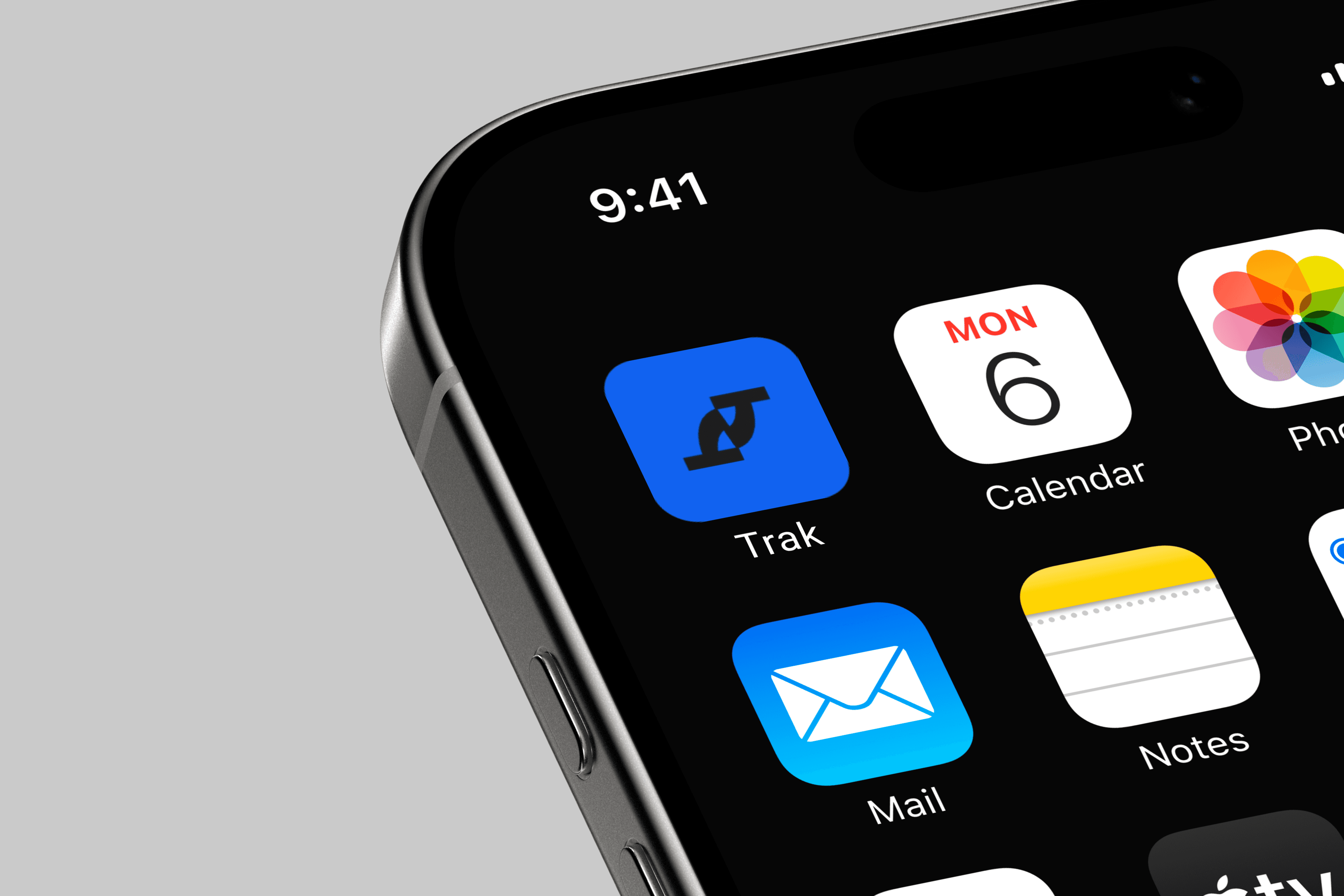 Mobile productivity app interface